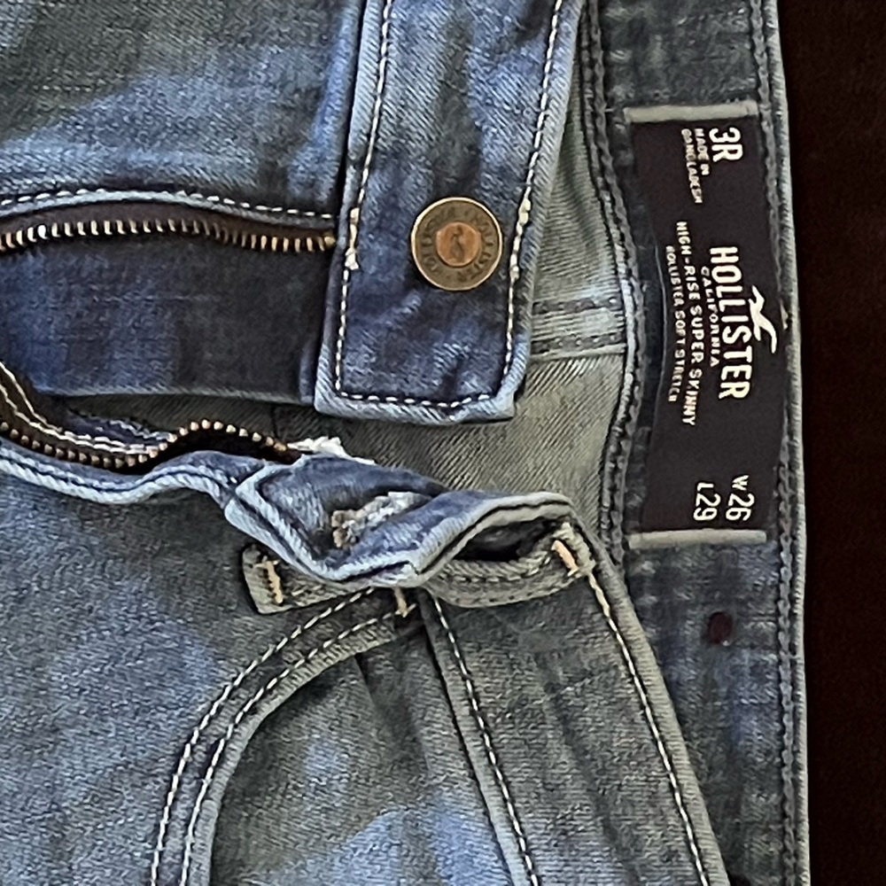 Hollister Women Light Blue Skinny Jeans